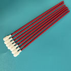 TX761 Non-Abrasive Red PP Stick Paddle Head Polyester Swabs PCB Cleaning Swab For Cleanroom