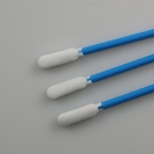 93mm Lint Free Industrial Foam Cleaning Swabs Sticks Blue Handle