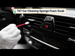 707 Беслистные прямоугольные губчатые палочки для печатных пена очистные тампоны с красной ручкой