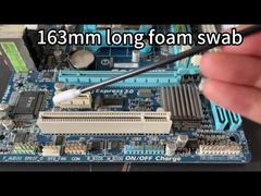 Printer Head PU Foam Cleaning Swabs With PP Stick 100pcs/bag