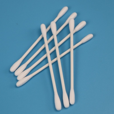 Qtips пробирки хлопка чистой комнаты круглой головки 4.5mm большие Biodegradable
