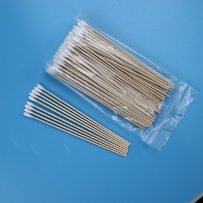 6" длинные деревянные Qtips Eco пробирки хлопка ручки дружелюбное