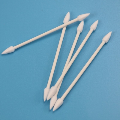 двойник ручки 4.7mm Biodegradable бумажный указал пробирка хлопка Qtips для чистой комнаты