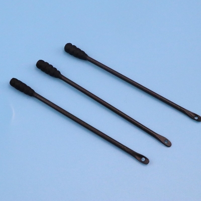 эко--Frinedly черная пробирка бутона хлопка чистки угорь Qtips 50pcs для ежедневной пользы