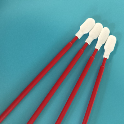 TX761 Неабразивный Красный PP Stick Paddle Head Полиэстерные мазки для очистки ПКБ для чистой комнаты