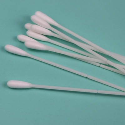 150 мм ABS Stick Cotton Bud Swab Oral Sample Collection Swab с точкой разрыва