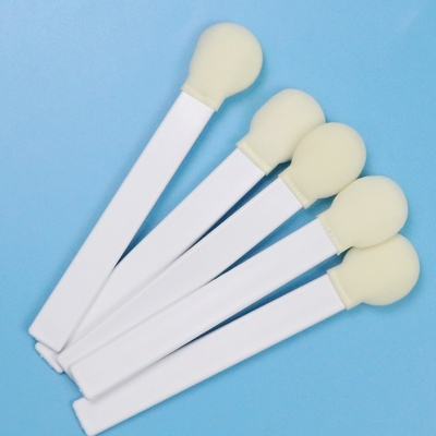 145 мм Белый PP Stick 30 мм Большая круглая голова Губка Stick Медицинский пенный мазок аппликатор