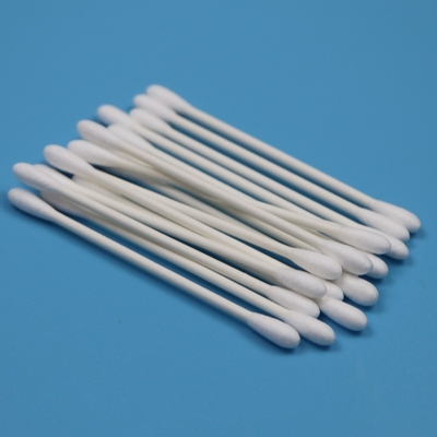 CA-002 Экологически чистые двойные Qtips Промышленная чистка хлопчатобумажные бутылки Чистая комната хлопчатобумажная пробка