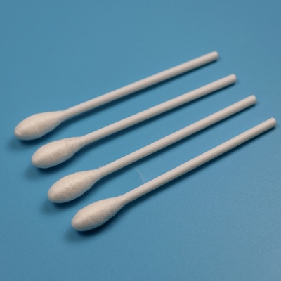 10 см PP Stick Большая круглая голова хлопчатобумажная медицинская Qtips хлопчатобумажная пробка аппликатор