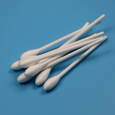 10 см PP Stick Большая круглая голова хлопчатобумажная медицинская Qtips хлопчатобумажная пробка аппликатор