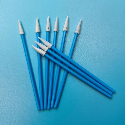 Острый поролоновый тампон для прецизионной очистки с ручкой из полипропилена