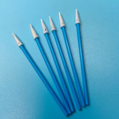 Острый поролоновый тампон для прецизионной очистки с ручкой из полипропилена