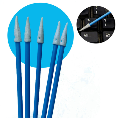 TX750 Ultra Low Lint Mini Pointed Cleanroom Sponge Detailing Swab ESD Foam Swab для высокоточной очистки