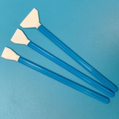 M4/3 Сенсор очистки мазка 12 мм в форме V с синим PP Stick 10 штук / коробка
