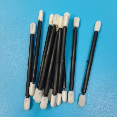 Cleanroom Grade Precision Cleaning Foam Swab with Black Handle and SGS Certified