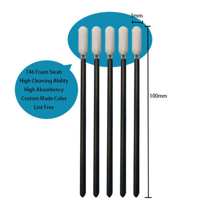 TX746 Безворсовая черная ручка, автомобильный тампон для чистки, губка, тампон для детализации, прецизионный пенопластовый тампон для чистки автомобиля