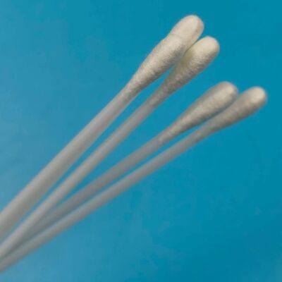 9 см PS Stick, стерильный дакроновый тампон для полости рта, тампон для сбора образцов для анализа на грипп, тампон для отбора проб поверхности, тампон для мониторинга окружающей среды