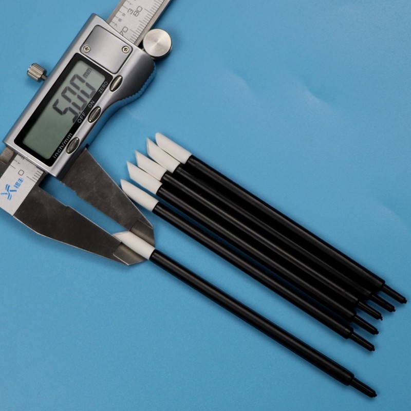 T11 Lint Free 5mm Soft PU Foam Swab Mimaki Printer Cleaning Ruby Stick Swab Поставщики
