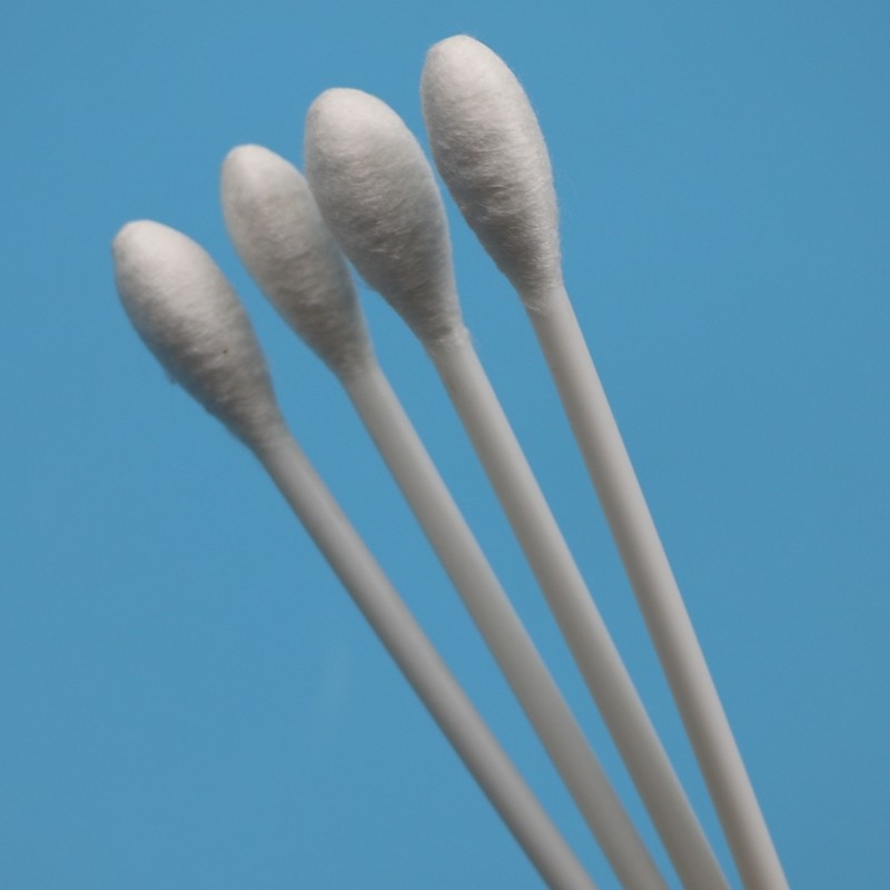 Одноразовый 10 см PP Stick Большая круглая голова Qtips Медицинский ватный сабан аппликатор