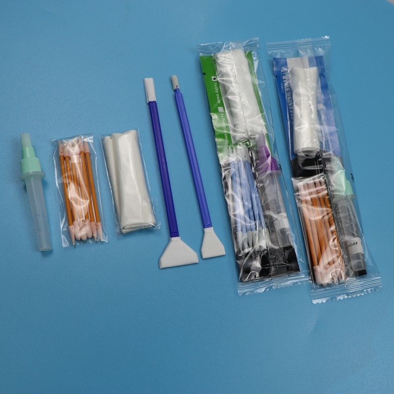 4 в 1 портативный микроволоконный датчик в форме V Swab APS-C Комплект для очистки камеры с раствором