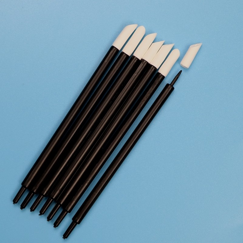 В наличии T-11 жесткий PP Stick 5mm PU пены Swab плесень очистка Рубиновый Stick для обслуживания принтера