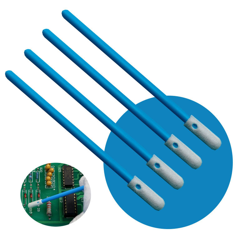 High Density 3.2mm Sponge Foam Cleaning Swab for Grooves Cleaning with Ultra-Low Linting